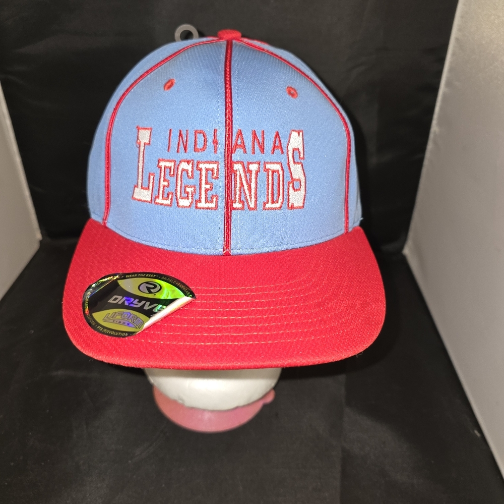 Vintage c. 2000 Indiana Legends ABA Defunct Basketball Team Cap